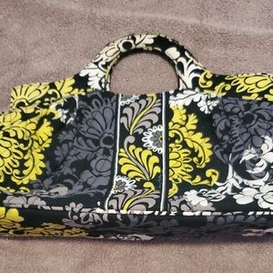 Vera Bradley Baroque Satchel Handbag Purse